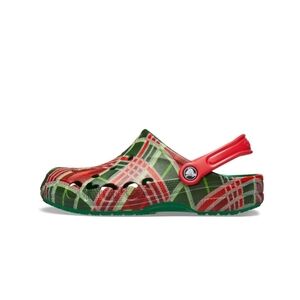 Plaid Crocs - Red and Green Sz M11/W12 And  M10/11
